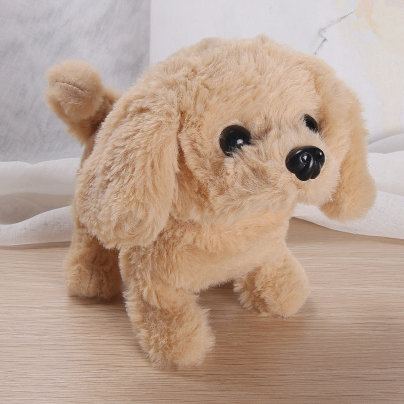 Walking Barking Puppy Plush Toy, Interactive Stuffed Dog That Walks, Wags Its Tail and Barks, 7 Breed Styles for Babies and Toddlers
