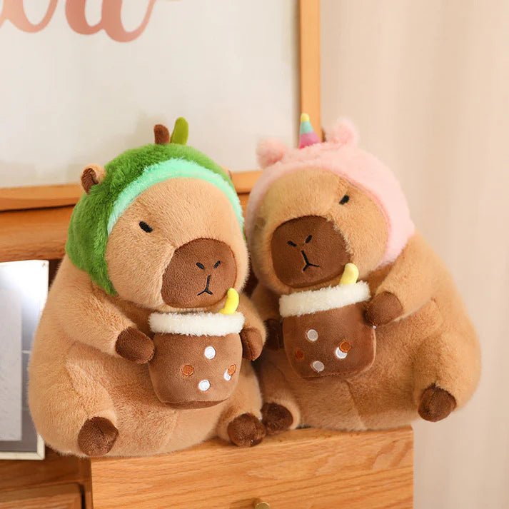 Zayda's Cute Capybara Plush Toy Soft Cuddle Friend
