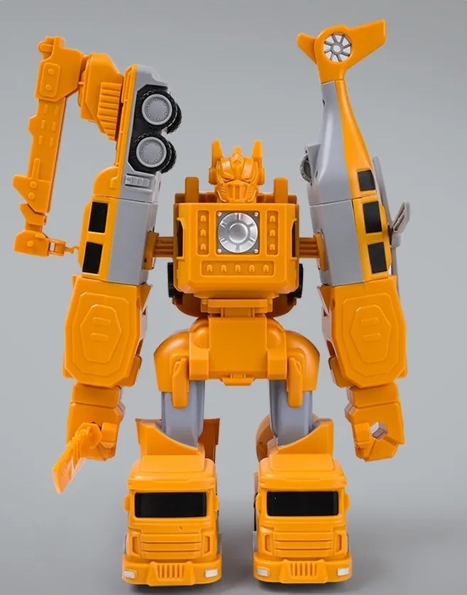 Magnetic Transformer Car Set, Interchangeable Building Toy that Makes Dump Trucks, Helicopters and a Robot