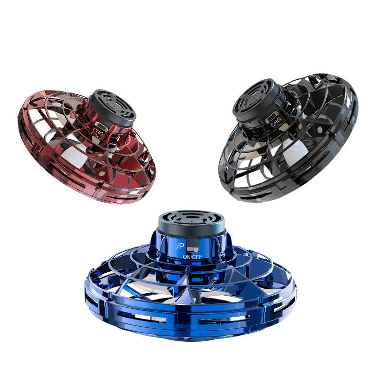 Mini Flying Drone Toy with Neon LED Lights, Palm Sized Light Up Flying Toy for Backyard, Beach and Dusk Play
