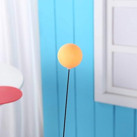 Ping Pong Trainer Set with Adjustable Height & Stable Base | Improve Reflexes and Skills