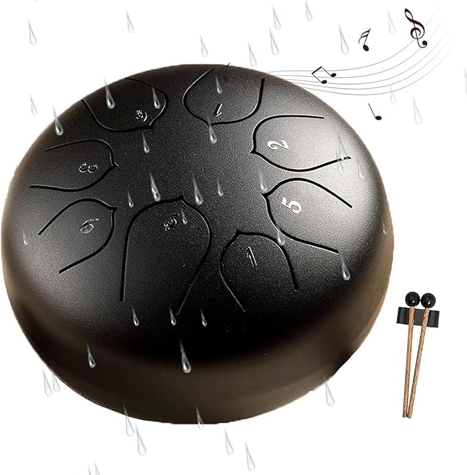 Tongue Drum Music Instrument with Soothing Sounds | Perfect for Relaxation and Meditation