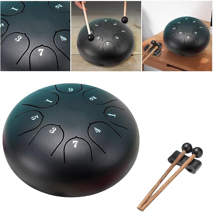 Tongue Drum Music Instrument with Soothing Sounds | Perfect for Relaxation and Meditation