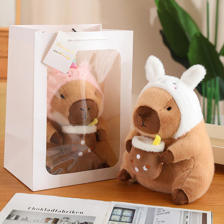Zayda's Cute Capybara Plush Toy Soft Cuddle Friend