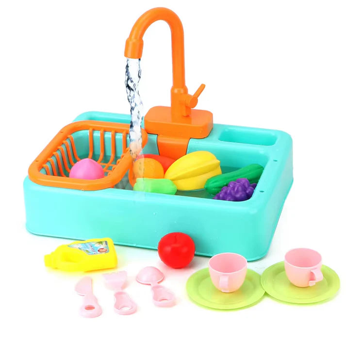 Zayda's Fun Water Play Sink for Kids Learning Set
