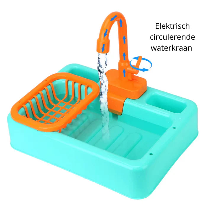 Zayda's Fun Water Play Sink for Kids Learning Set