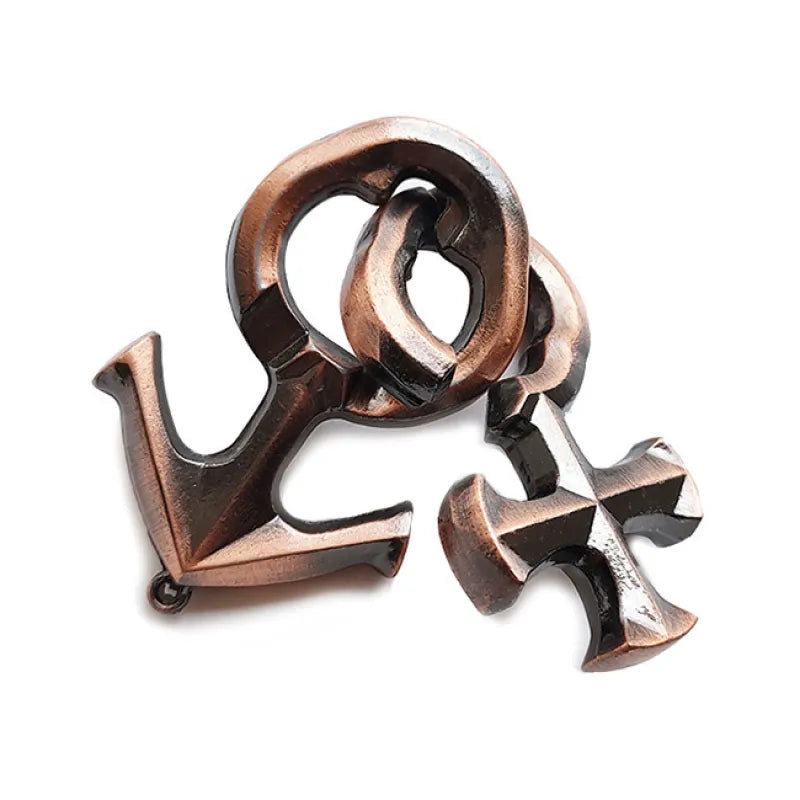 Metal Puzzle Brain Teaser Gift Set, Several Intricate Metal Puzzles in One Set for Birthdays and Holidays