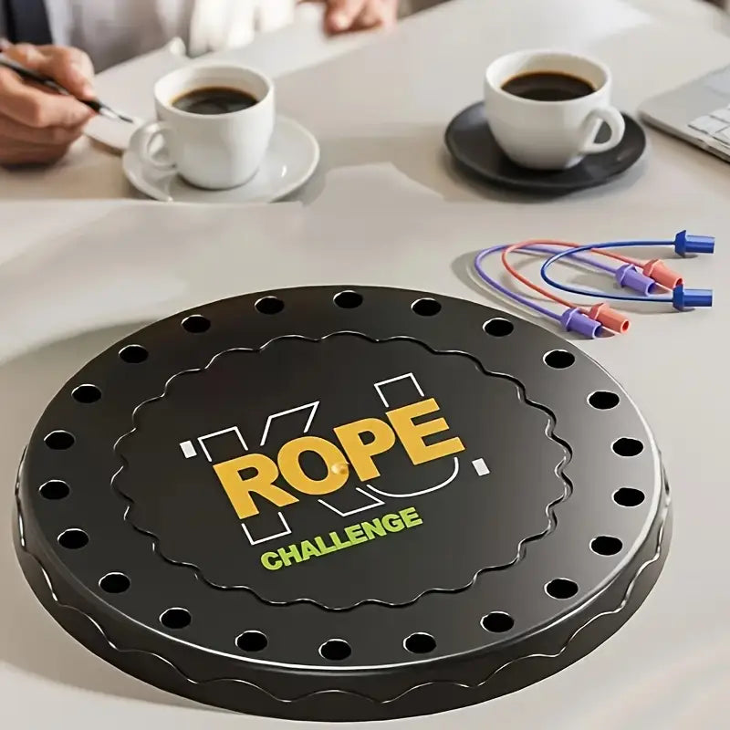 Rope Untangling Puzzle Game with Colorful Wooden Pieces | Engaging Brain Teaser for All Ages