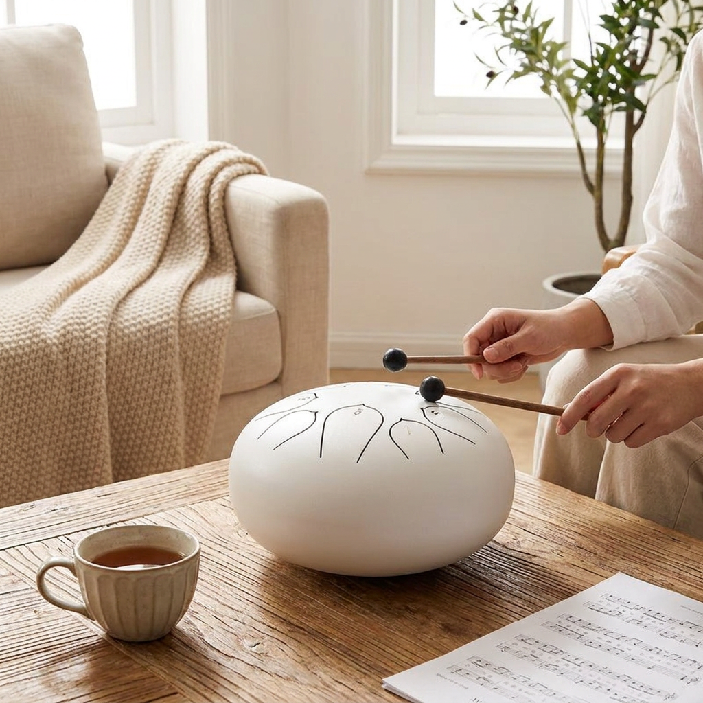 Tongue Drum Music Instrument with Soothing Sounds | Perfect for Relaxation and Meditation