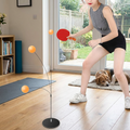 Ping Pong Trainer Set with Adjustable Height & Stable Base | Improve Reflexes and Skills