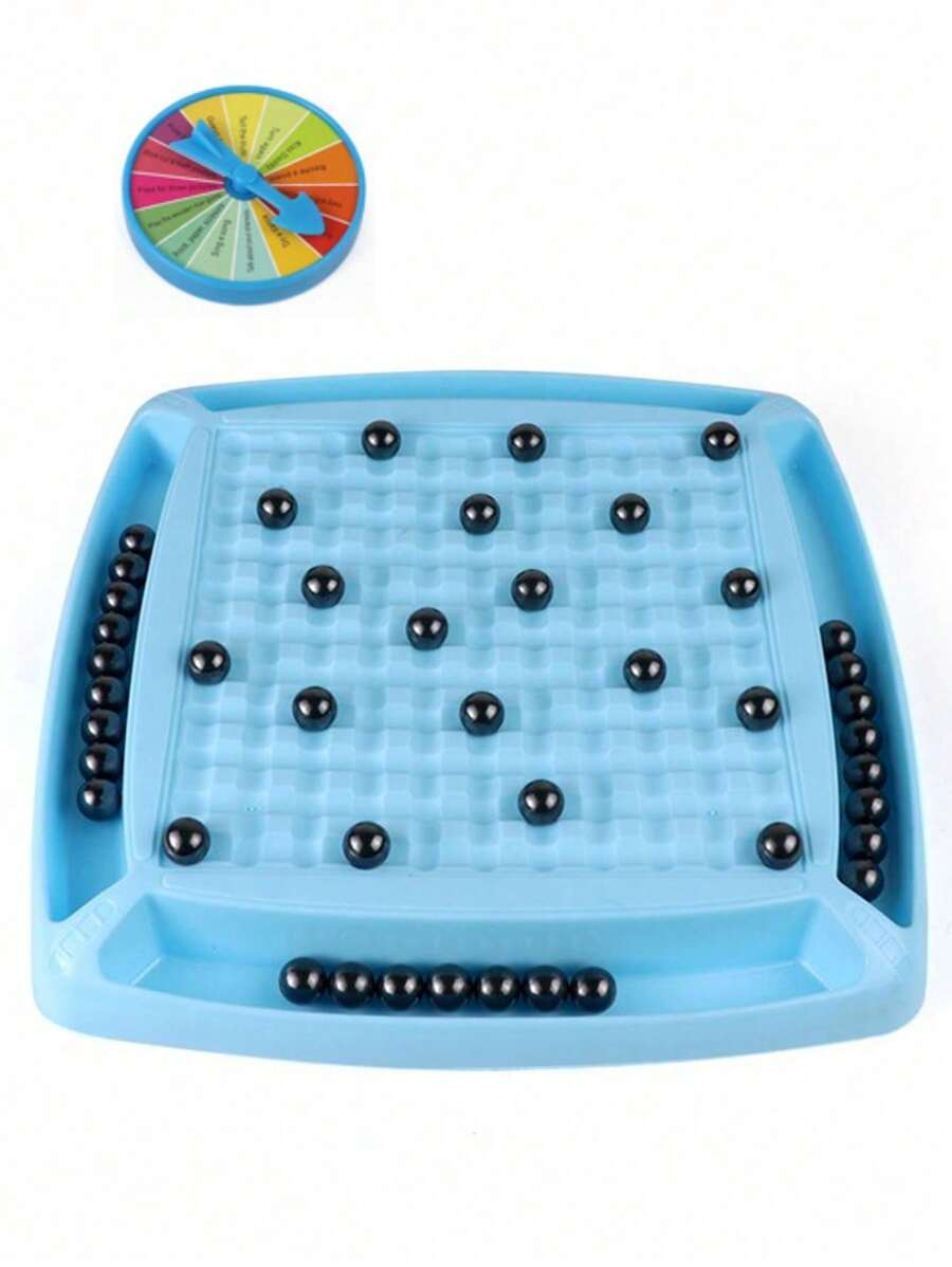Magnetic Board Game for Family Game Night, Play Out All Your Magnets to Win, Screen-Free Strategy for Kids and Adults