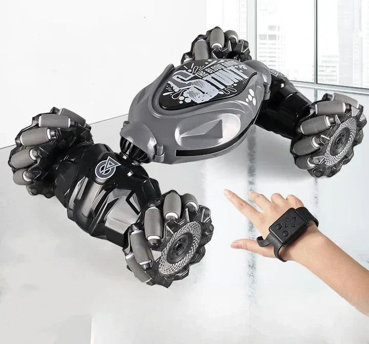 Gesture-Sensing Remote Control Car with LED Lights | Fun Racing Experience for Kids