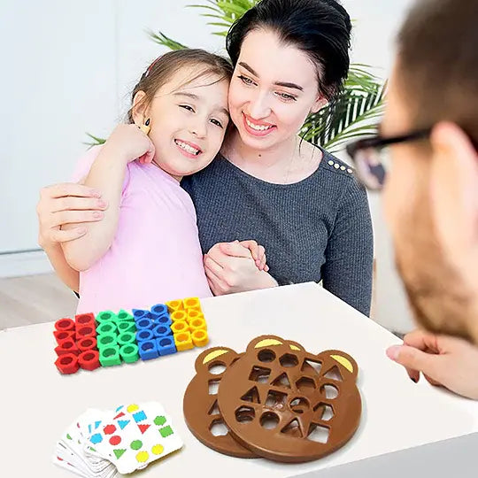 Shape Matching Game for Kids with Colorful Shapes & Fun Learning | Engaging Educational Toy for Cognitive Development