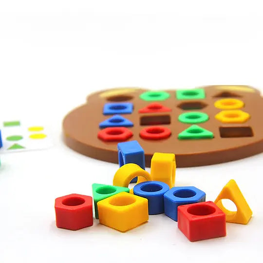Shape Matching Game for Kids with Colorful Shapes & Fun Learning | Engaging Educational Toy for Cognitive Development