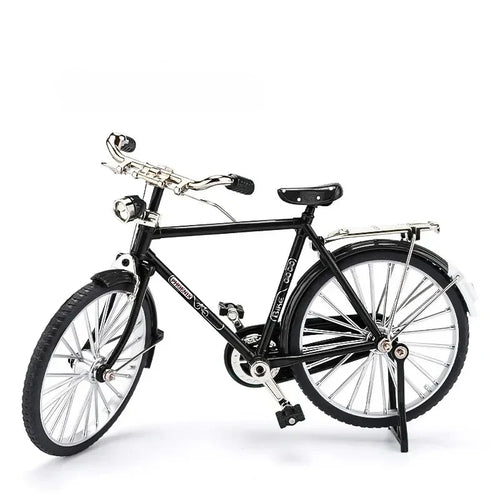 DIY Vintage Bicycle Model Kit, Self Assembly Desk Ornament in 5 Styles for Cyclists and Collectors