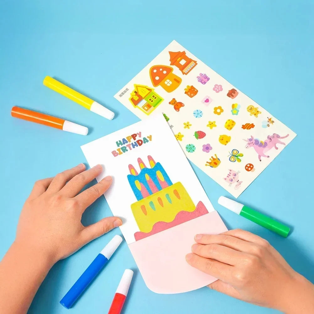 Scratch Art Painting Set with Glossy Finish & 30 Unique Designs for Creative Fun
