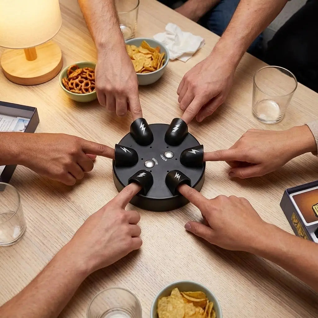 Electric Shock Roulette Game with Exciting Light Effects | Fun Group Activity for Thrilling Entertainment