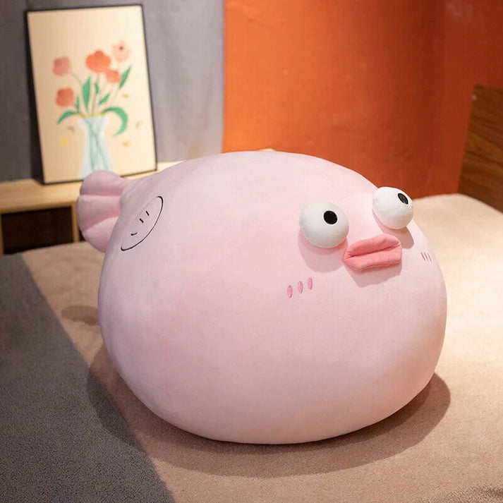 Zayda's Cute Pufferfish Soft Plush Toy